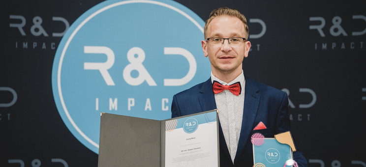 Laureat nagrody dr inż. Adam Masłoń,